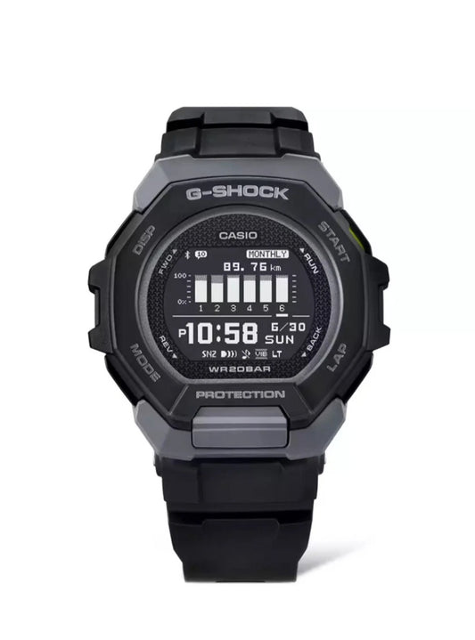Casio G-SHOCK G-SQUAD GBD-300-1DR – Bluetooth Fitness Watch – Black