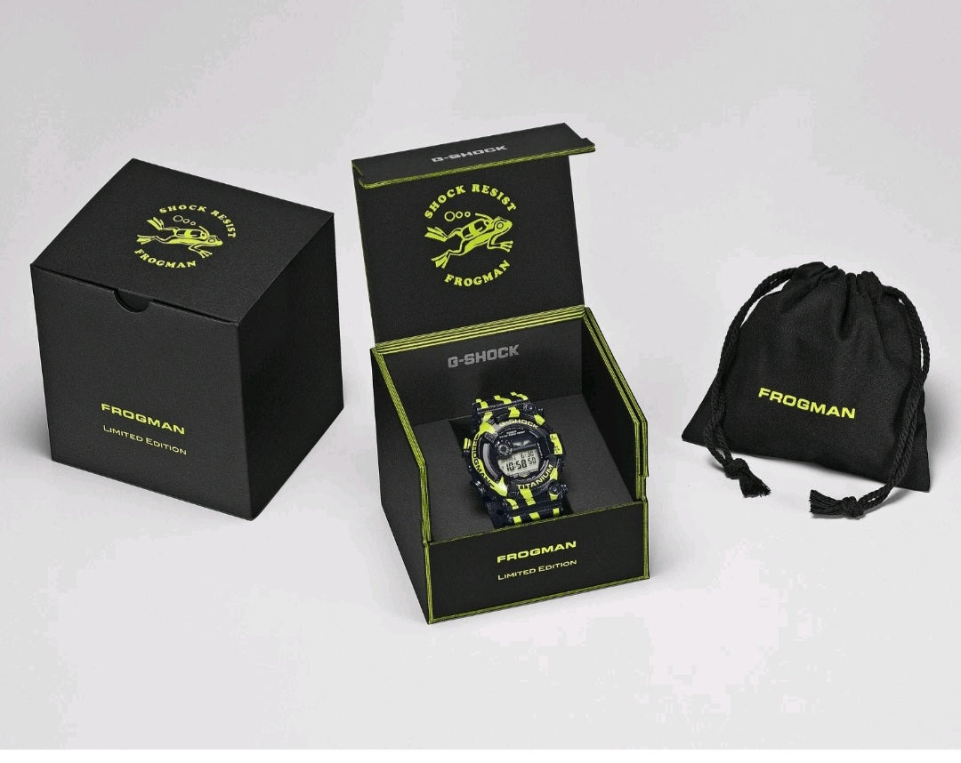 Casio G-Shock GW-8200TPF-1A Frogman Limited Edition | Titanium | Tough Solar | Made in Japan
