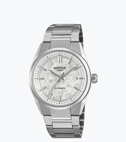 Casio Edifice EFK-110D-7A Automatic | White Dial Stainless Steel | 100% Original