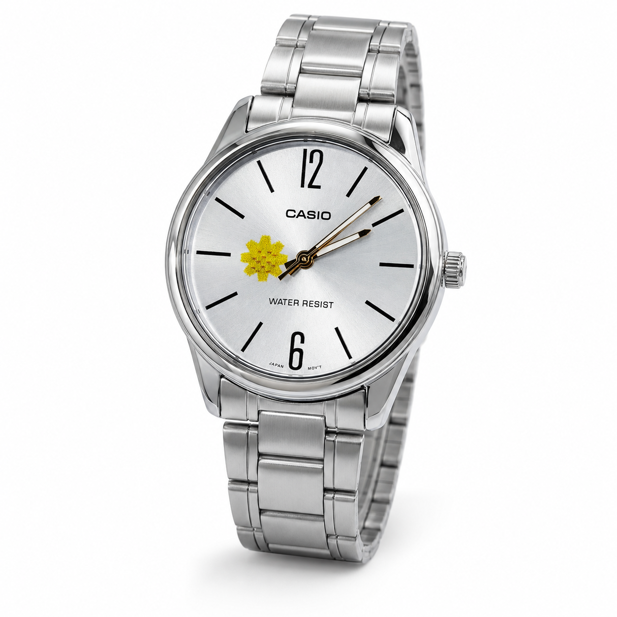 Casio, Al Arfaj, Kuwait Edition, Customized Watch, Silver Watch, Classic Watch, Gift Watch