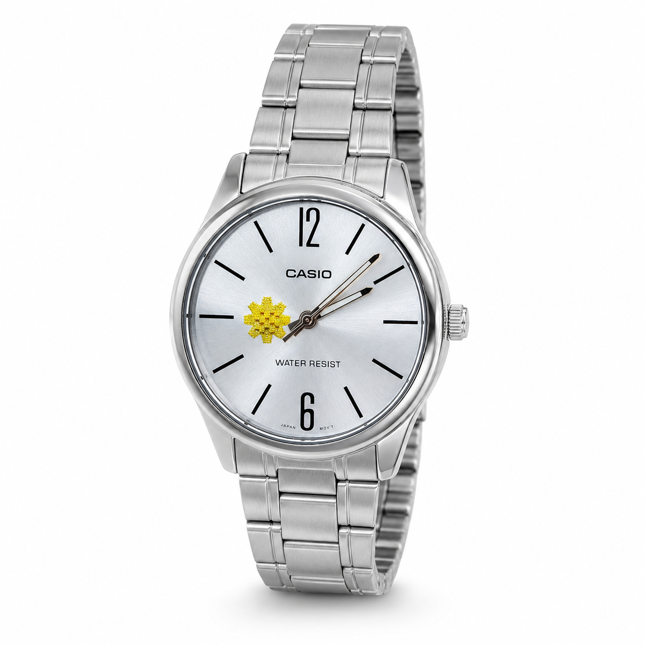 Casio, Al Arfaj, Kuwait Edition, Customized Watch, Silver Watch, Classic Watch, Gift Watch