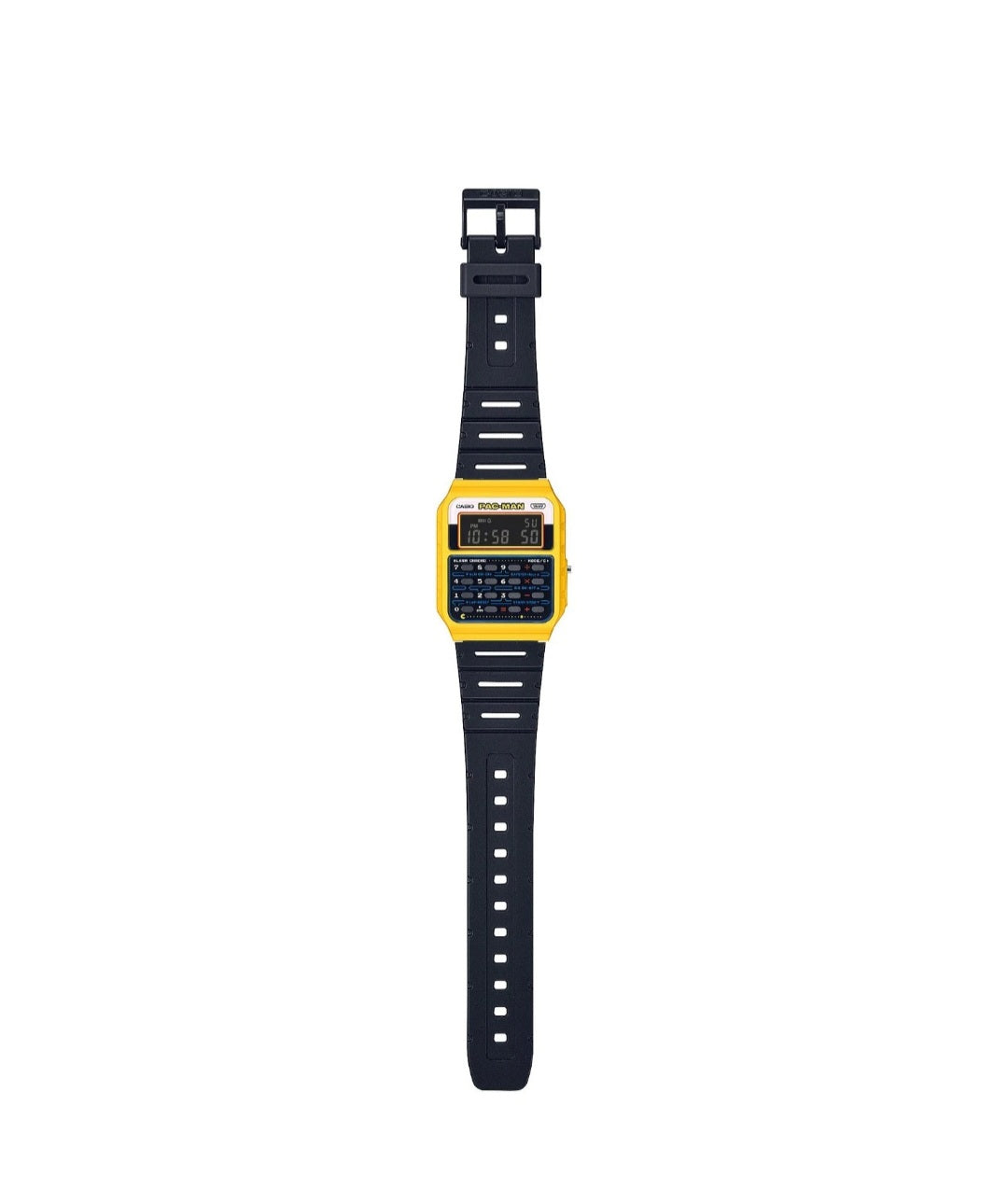 Casio CA-53WPC-1B Pac-Man Limited Edition Calculator Watch | Original Vintage Collection