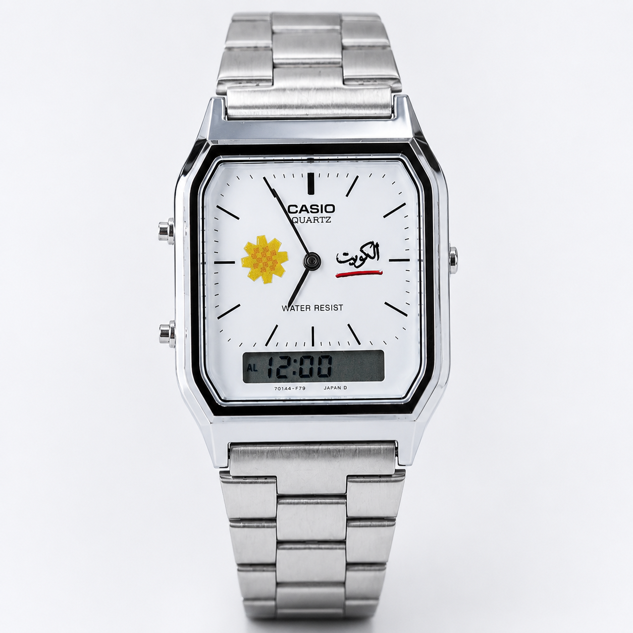 CASIO WHITE DIAL- AL-ARFAJ EDITION