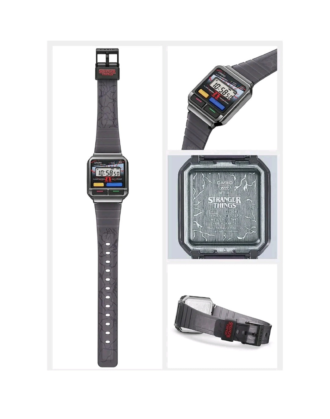 Casio A120WEST-1A Stranger Things Limited Edition Digital Watch