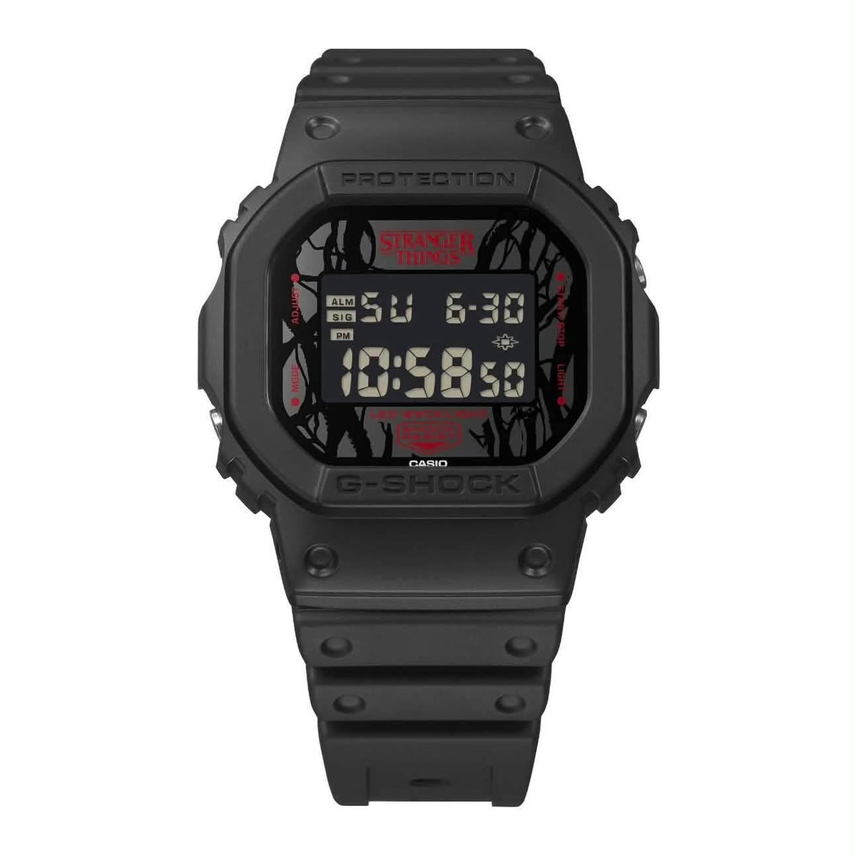 Casio G-SHOCK × Stranger Things إصدار محدود DW-5600STT-1D