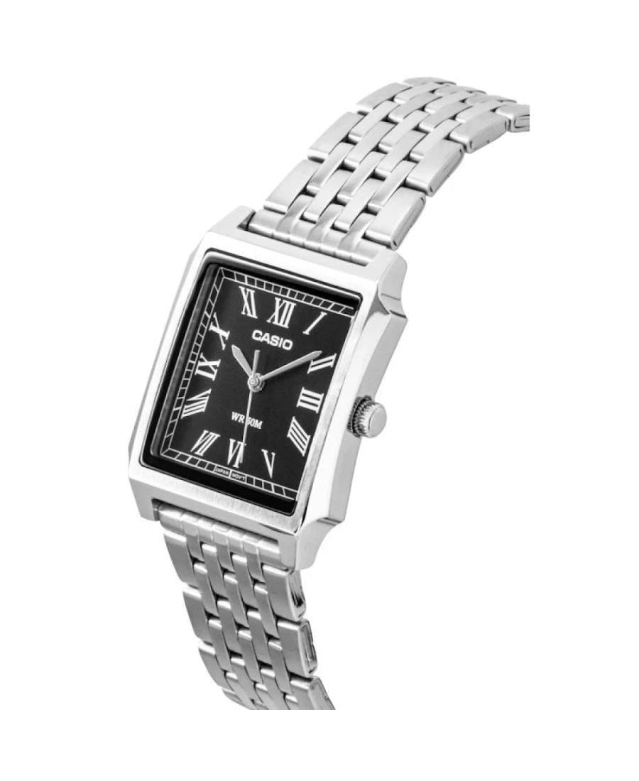 Casio MTP-B190D-1B Men's Analog Watch – Black Dial Stainless Steel Bracelet