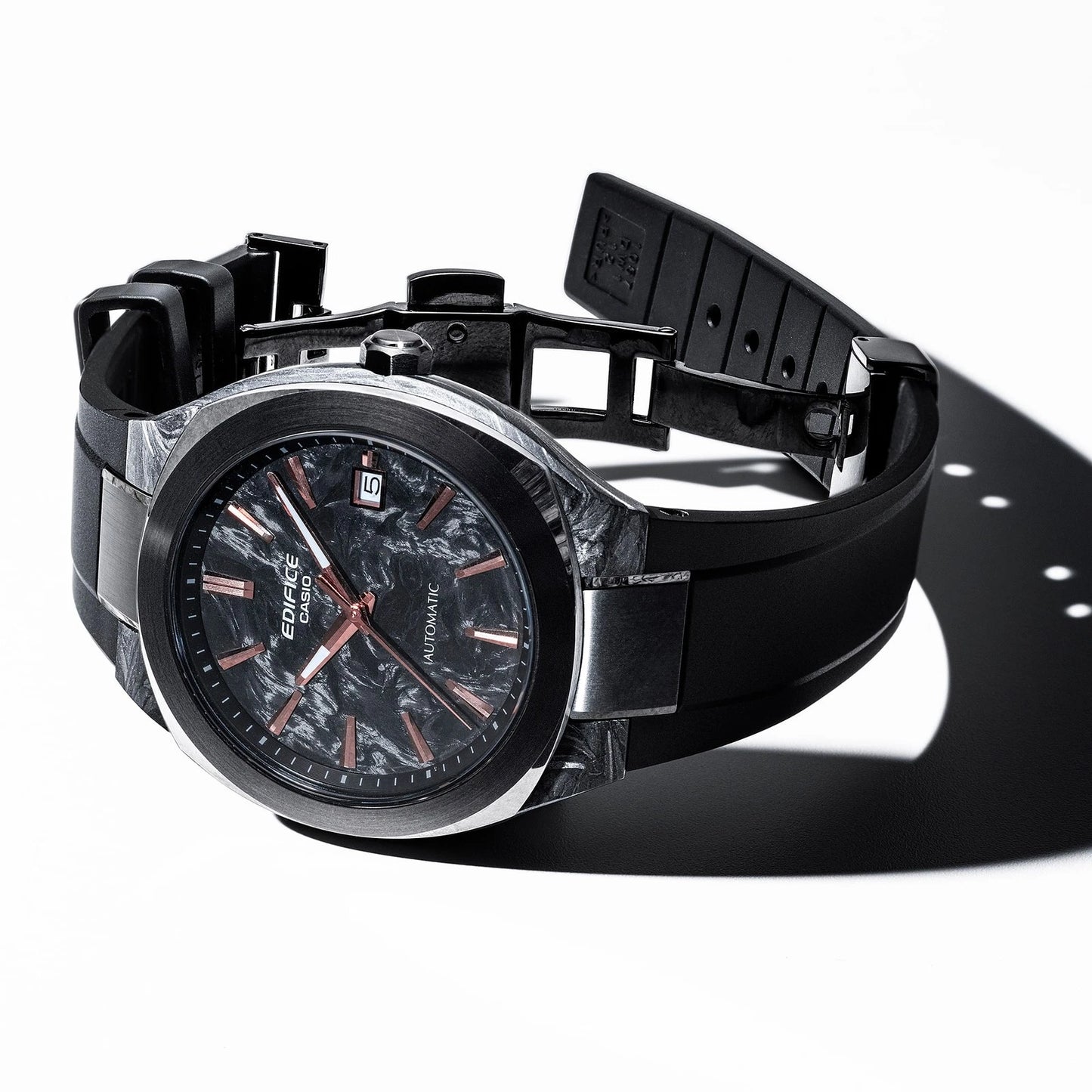 CASIO Automatic Wristwatch EDIFICE EFK-200XPB-1AER Carbon Black Sub 100mt