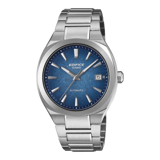 Casio Edifice EFK-200D-2AER Automatic Men's Stainless Steel Blue Gradient Dial Watch Sapphire Crystal 100M