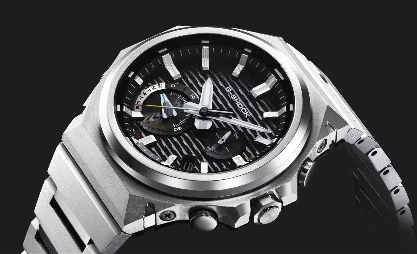 Casio G-SHOCK G-STEEL GST-B1000BD-1ADR Tough Solar Bluetooth Black IP Stainless Steel Watch 200M