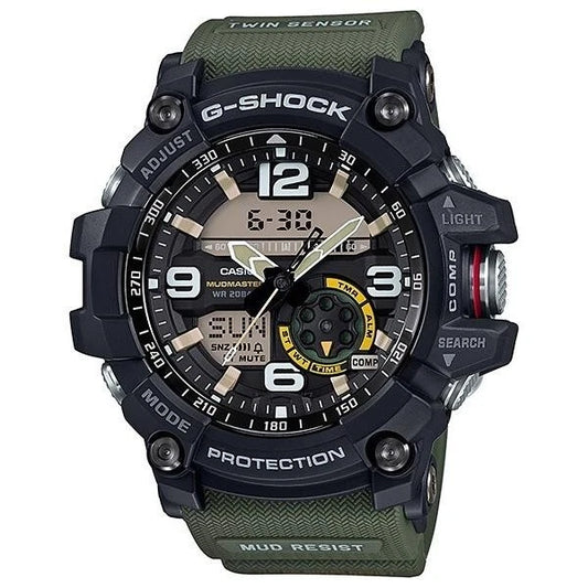 Casio G-SHOCK GG-1000-1A3DR MUDMASTER Twin Sensor Men's Watch | Compass | Thermometer | 200M WR