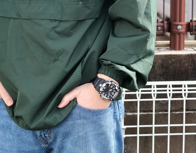 Casio G-SHOCK GG-B100XM-1ADR MUDMASTER Carbon Core Guard Bluetooth Quad Sensor Watch | Stainless Steel Bezel | 200M WR