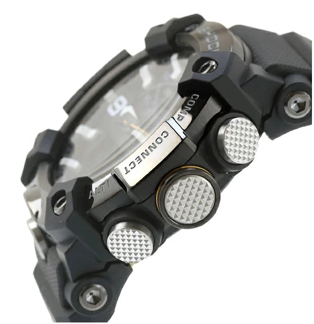 Casio G-SHOCK GG-B100XMB-1ADR MUDMASTER Bluetooth Quad Sensor Watch | Black Metal Bezel | Carbon Core Guard | 200M WR
