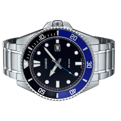 Casio MDV-107-1A2 Duro Blue Dial Dive Watch