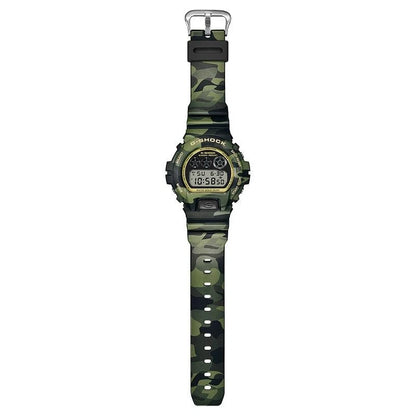 Casio G-SHOCK DW-6900CMG-3JF Bold Camo Green Digital Watch