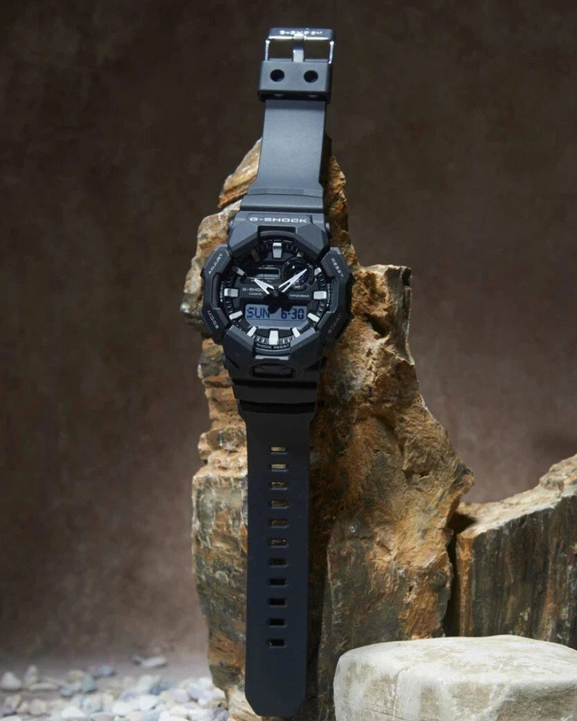 Casio G-SHOCK GA-010-1A1DR Black Analog-Digital Watch