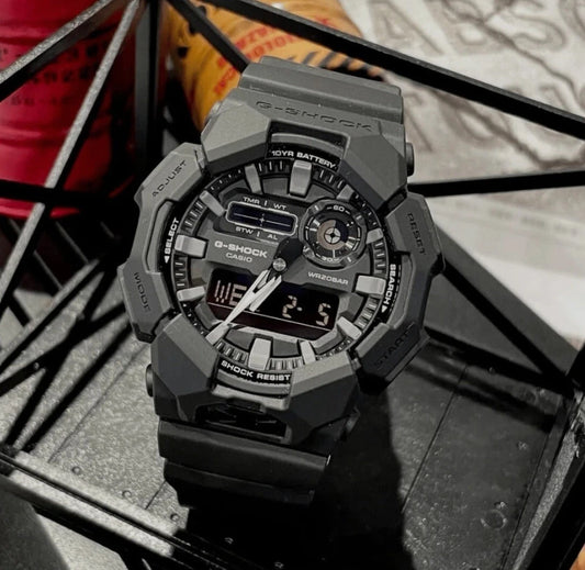 Casio G-SHOCK GA-010-1A1DR Black Analog-Digital Watch