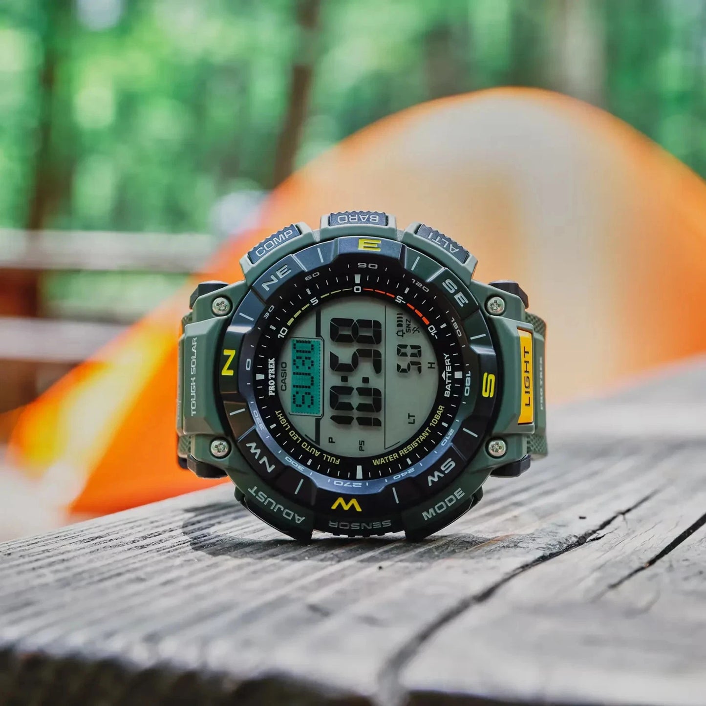 Casio PRO TREK PRG-340-3DR Green Tough Solar Watch