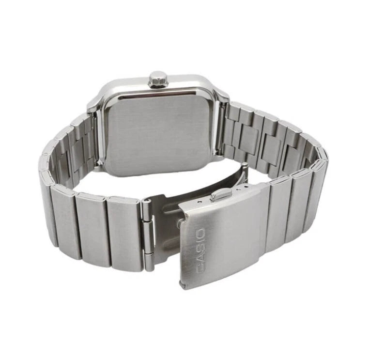 Casio MTP-M305D-7AV Silver Moon Phase Watch