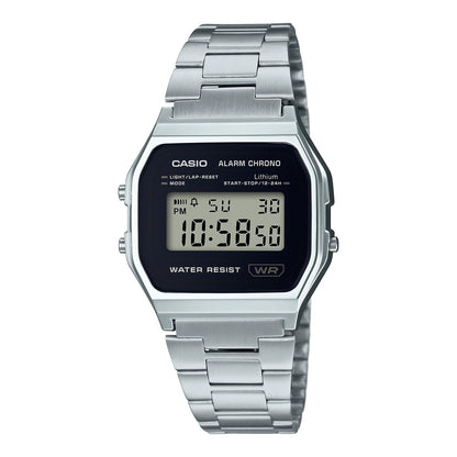 Casio Vintage A158WEA-1DF Silver Digital Watch