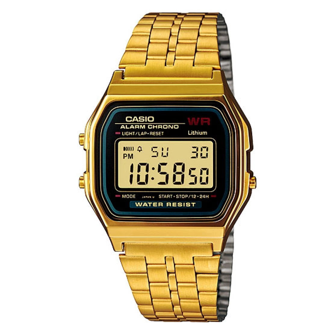 Casio Vintage A159WGEA-1DF Gold Digital Watch