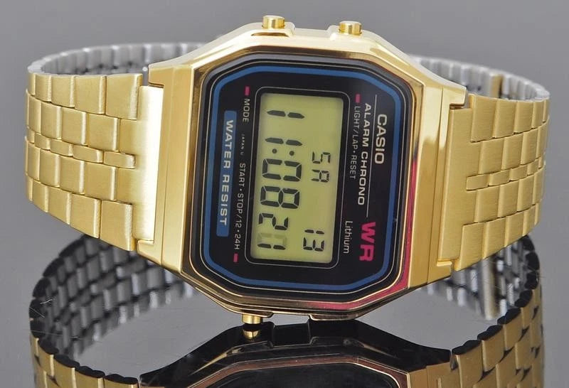Casio Vintage A159WGEA-1DF Gold Digital Watch