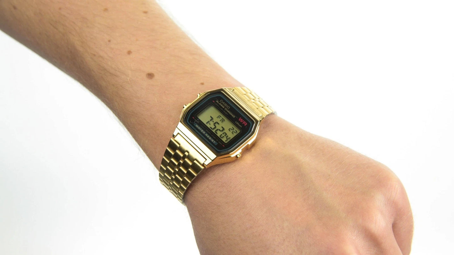 Casio Vintage A159WGEA-1DF Gold Digital Watch