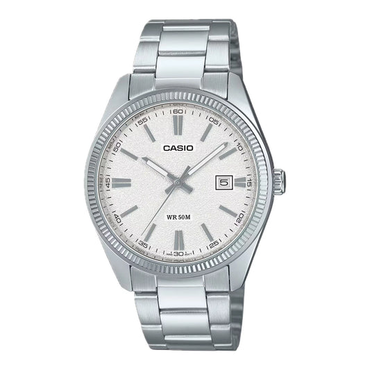 Casio MTP-1302DA-7AVDF Men’s Silver Dial Steel Watch