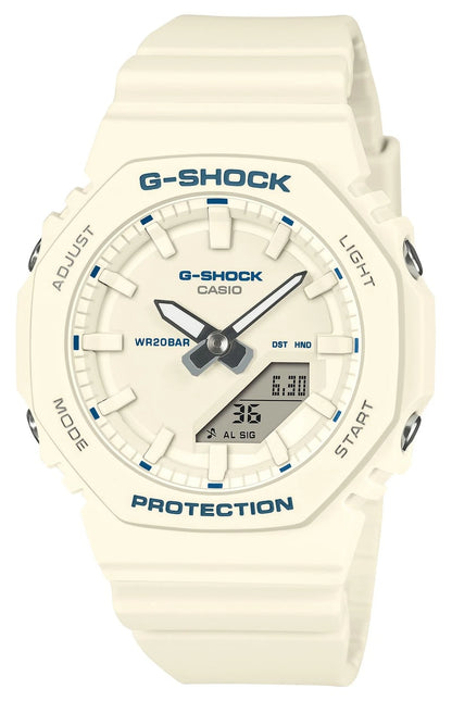 Casio G-SHOCK GMA-P2100BA-7AJF Ivory White & Blue Watch