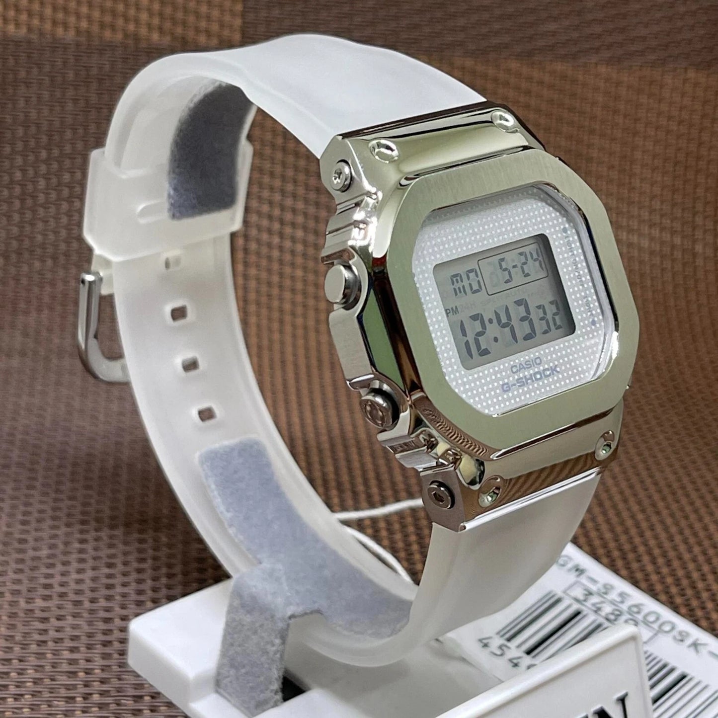 Casio G-SHOCK GM-S5600SK-7DR Women’s Transparent Watch