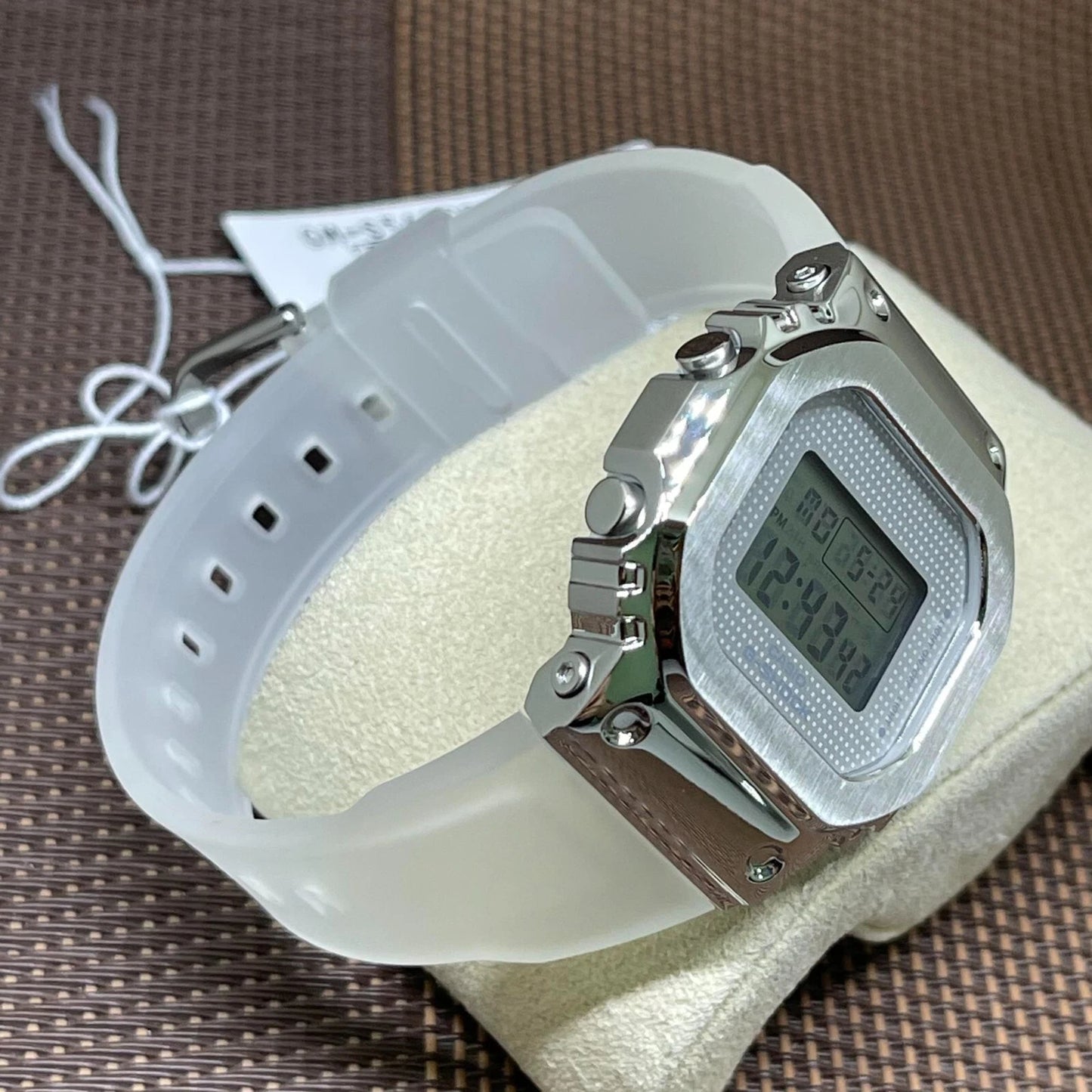 Casio G-SHOCK GM-S5600SK-7DR Women’s Transparent Watch