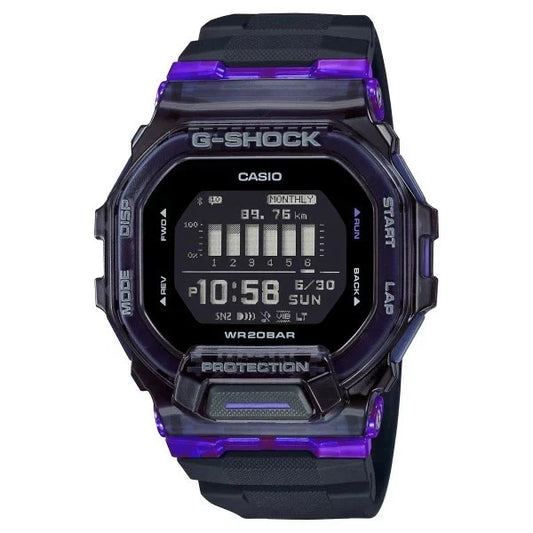 G-Shock GBD-200SM-1A6 G-SQUAD Black Purple