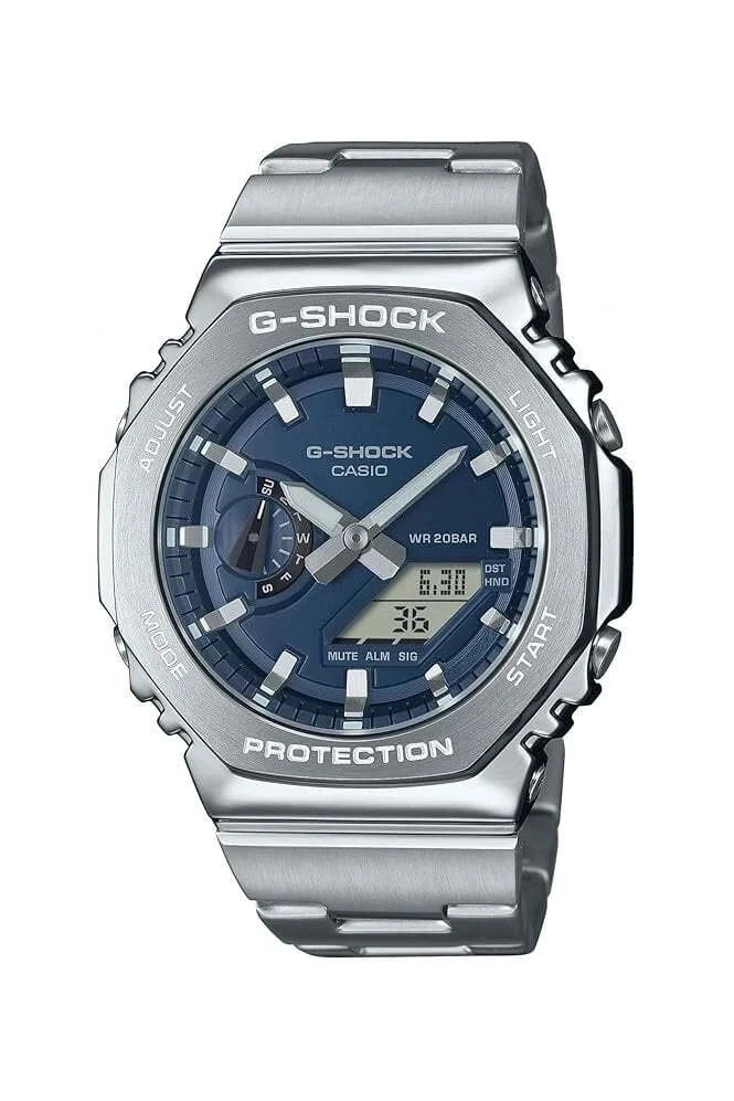 G-SHOCK GM-2110D-2B Blue Dial Full-Metal Watch