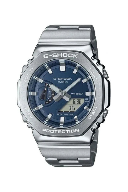 G-SHOCK GM-2110D-2B Blue Dial Full-Metal Watch