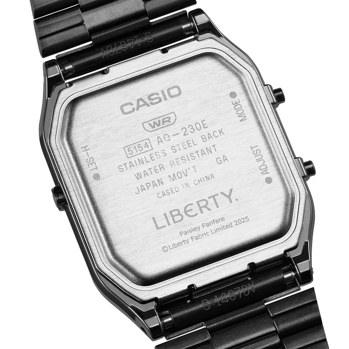 Casio AQ-230EBLT-1ADR × Liberty London Limited Edition