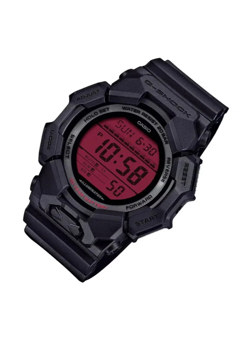 Casio G-SHOCK GD-010BBR-1DR Black & Red Digital Watch