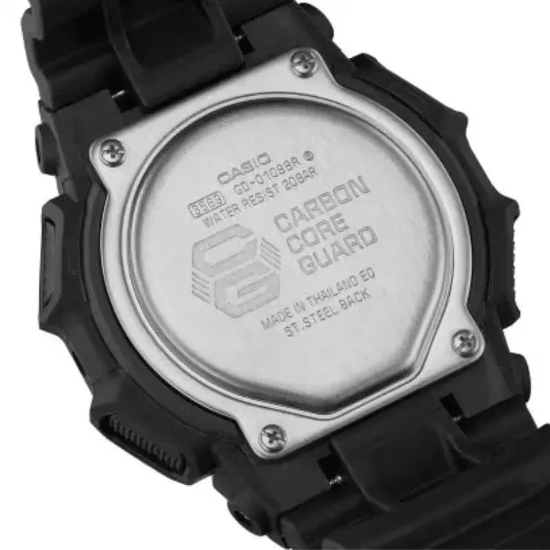 Casio G-SHOCK GD-010BBR-1DR Black & Red Digital Watch