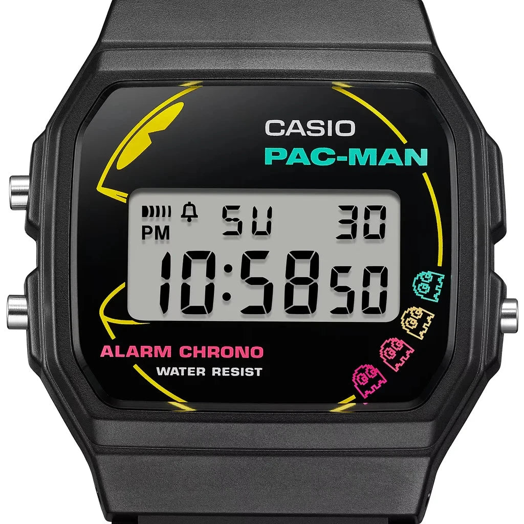 Casio × PAC-MAN F-91WPC-1ADR Limited Edition Digital Watch
