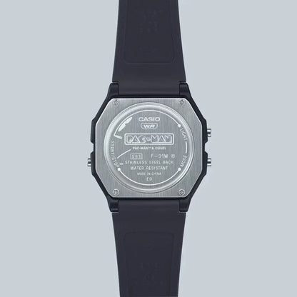 Casio × PAC-MAN F-91WPC-1ADR Limited Edition Digital Watch