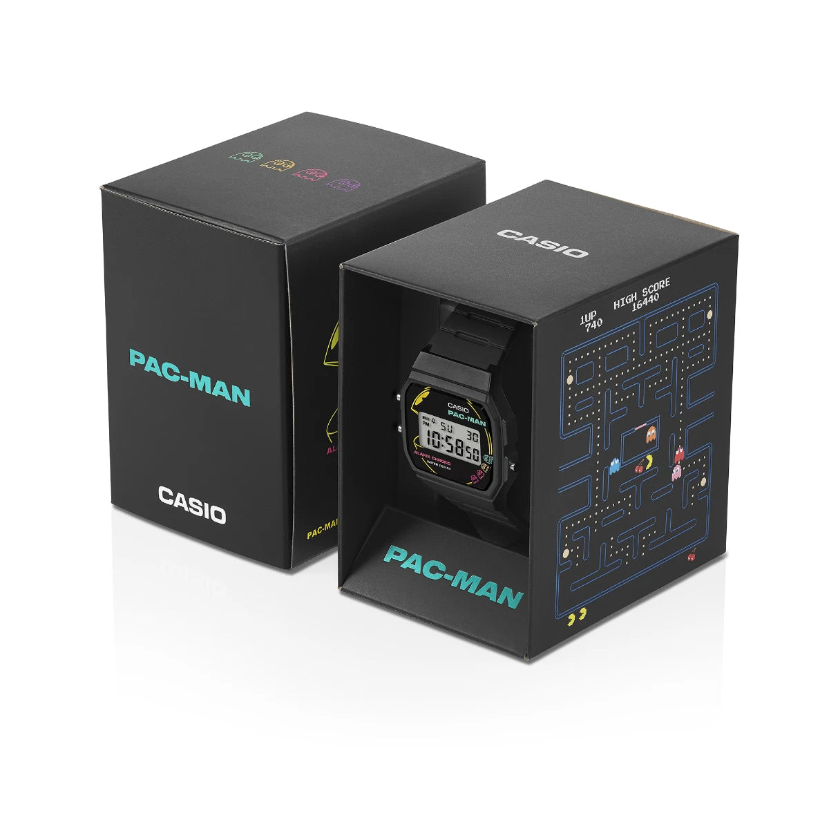 Casio × PAC-MAN F-91WPC-1ADR Limited Edition Digital Watch