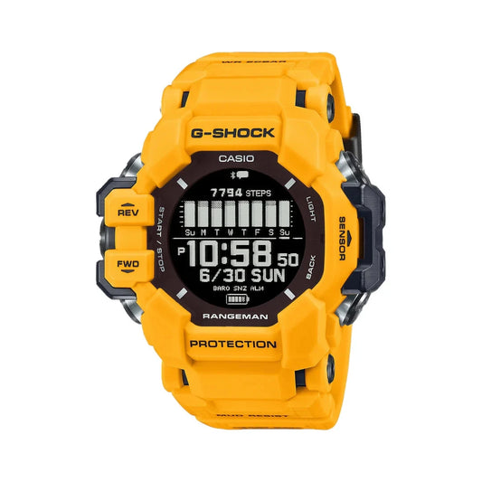 Casio G-SHOCK RANGEMAN GPR-H1000-9DR GPS Solar Yellow Watch