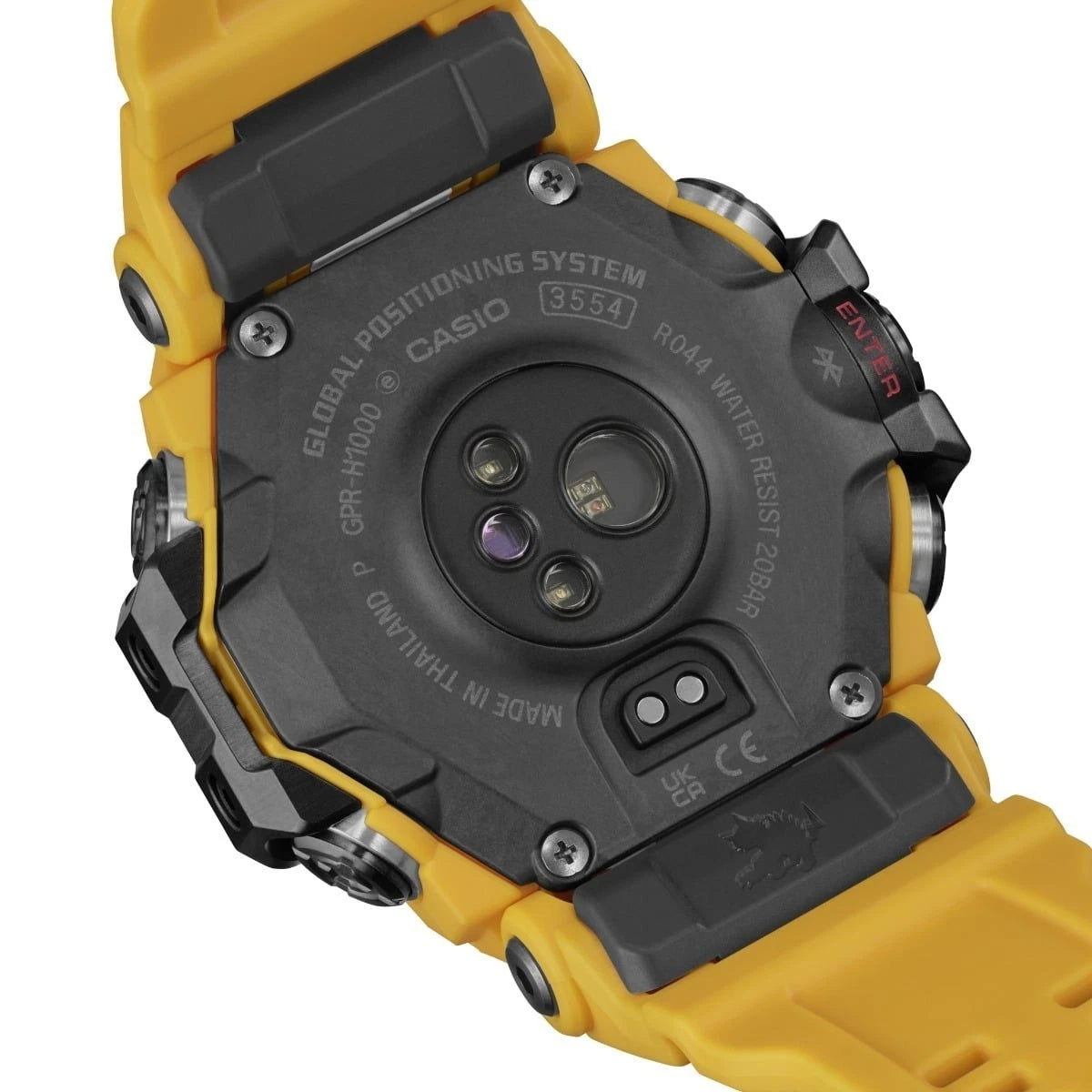 Casio G-SHOCK RANGEMAN GPR-H1000-9DR GPS Solar Yellow Watch