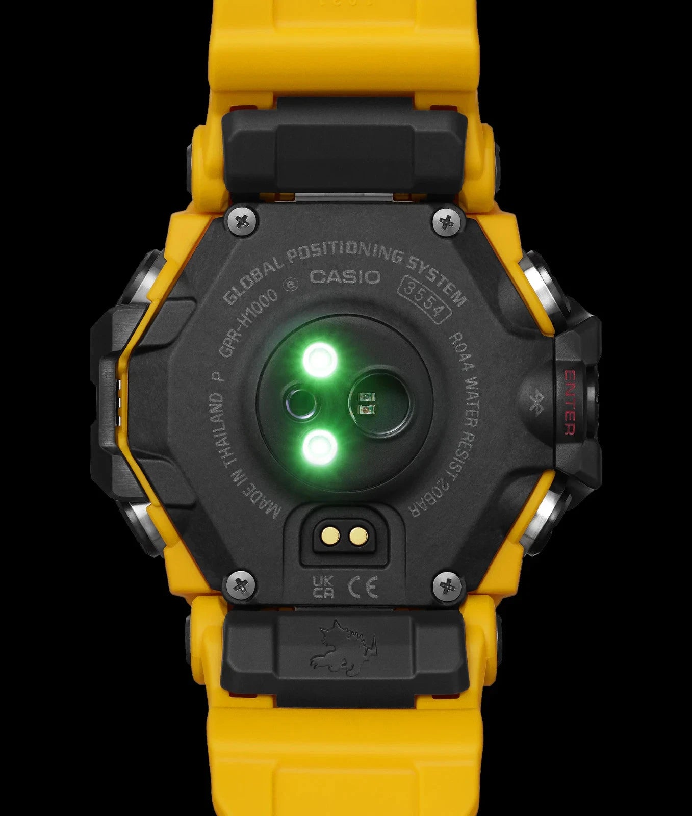 Casio G-SHOCK RANGEMAN GPR-H1000-9DR GPS Solar Yellow Watch