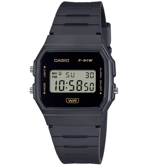 Casio F-91WB-8A Gray Digital Unisex Bio-Based Resin Watch
