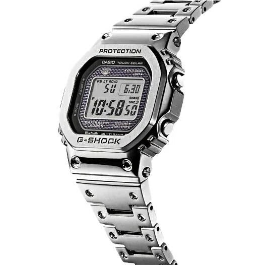 Casio G-SHOCK GMW-B5000D-1JF Full Metal Silver Watch