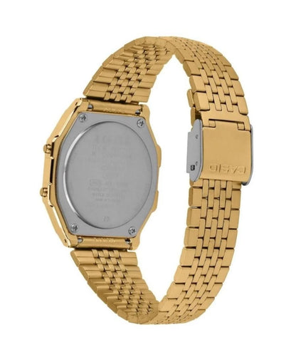 CASIO ABL-100WEG-9A Gold Bluetooth Digital Watch with Step Tracker