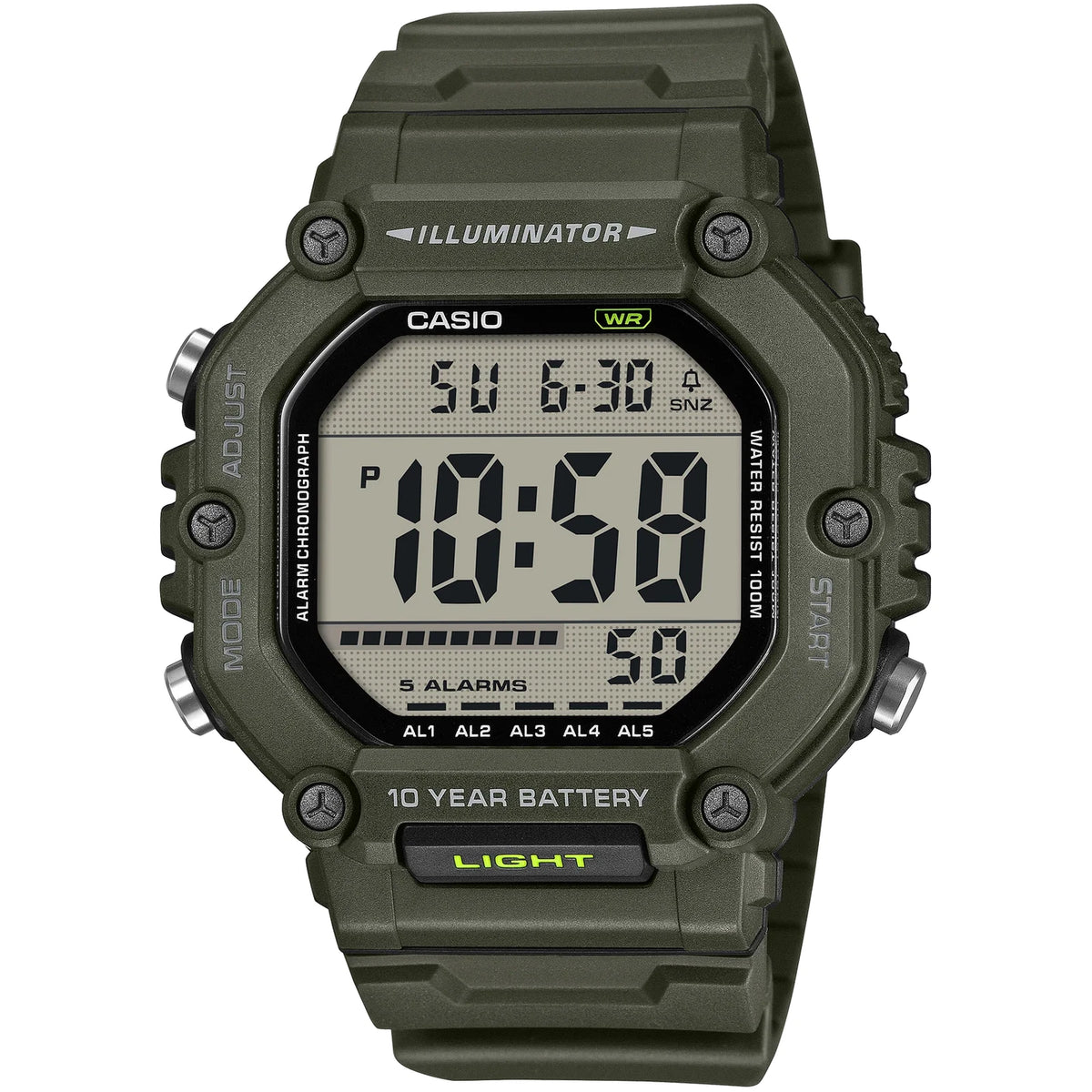 CASIO AE-1600HX-3AVDF Digital Watch