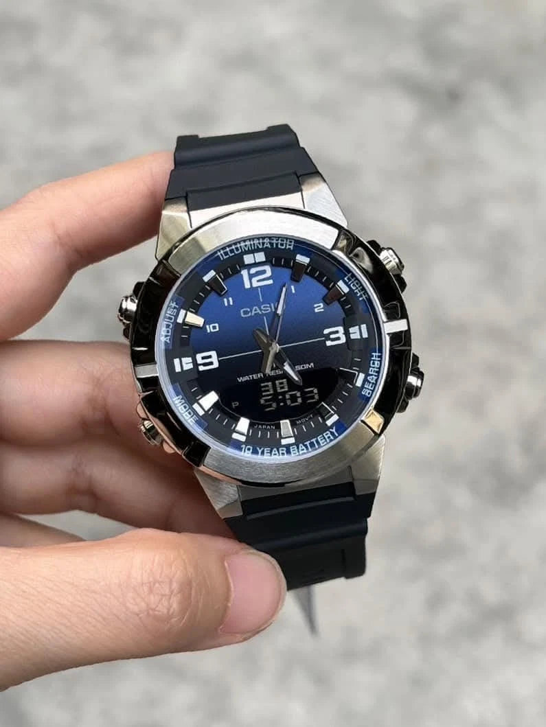 CASIO AMW-870A-2AVDF Analog-Digital Watch