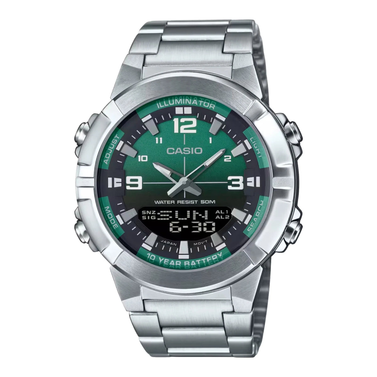 CASIO AMW-870DA-3AVDF Analog-Digital Watch