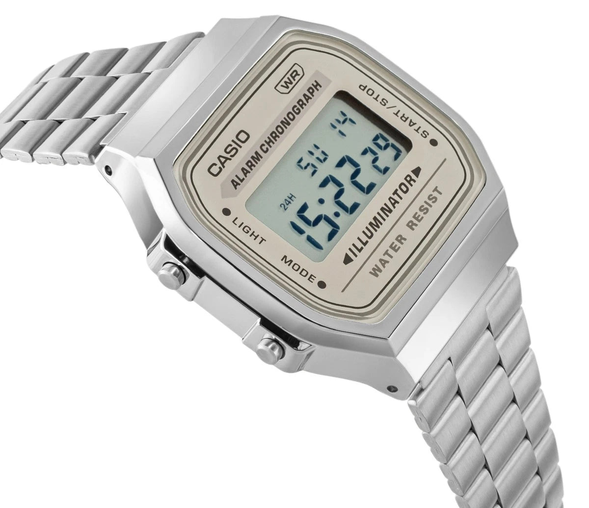 Casio Vintage A168WA-8AYDF Beige Dial