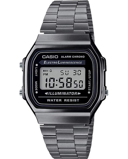Casio Vintage A168WGG-1ADF Gunmetal